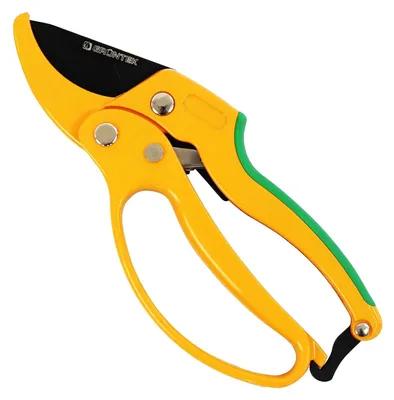 Image de Grüntek Sécateur à enclume à cliquet 205 mm, ergonomique