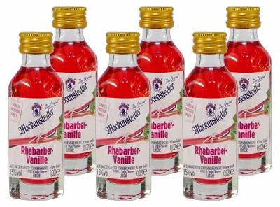 Produktbild von Mackenstedter Rhabarber-Vanille Likör (25 x 0,02L)
