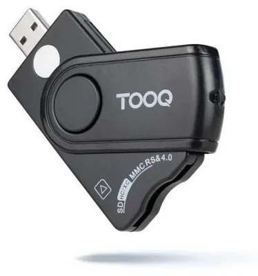 Imagen del producto de Tooq TQR-3012B Lector DNIe, SIM, SD/TF, USB-A