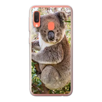 Produktbild von MuchoWow® Handyhülle Schutzhülle Hülle für Samsung Galaxy A20e Koala - Baum - Blätter - Kinder - Jungen - Mädchen Silikon Softcase Handy Hülle - Abdeckung