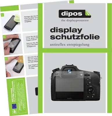 Produktbild von 6x Schutzfolie für Sony DSC-RX10M3 matt Displayschutzfolie Folie Display Schutz dipos