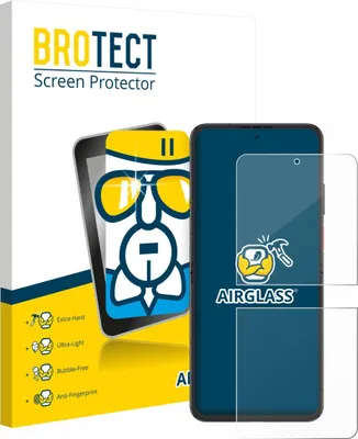 Produktbild von BROTECT Schutzglas für Nubia Flip 2 Schutzfolie Panzer Folie Glas Display Schutz klar