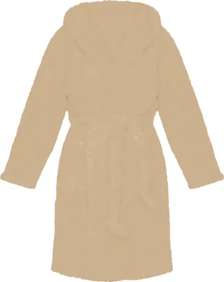 Produktbild von Winternachthemd für Damen mit Kapuze, doppelseitig, Samt, warm, verstellbarer Gürtel mit Schnürung, einfarbig, gute Wasseraufnahme, Damen-Homewear, Spa-Hotel-Bademantel