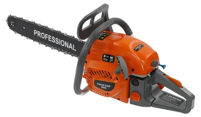 Produktbild von Benzin Kettensäge/Motorsäge - 5800 - 2-Takt, Luftgekühlt, Einzylinder, 50 cm Schwert, 10000 U/min - Orange