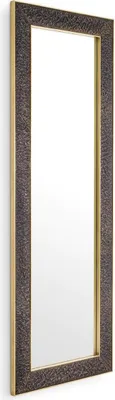 Produktbild von Casa Padrino Luxus Wandspiegel Bronze / Antik Messing 80 x 3,5 x H. 220 cm - Rechteckiger Spiegel - Wohnzimmer Spiegel - Schlafzimmer Spiegel - Garderoben Spiegel - Luxus Möbel - Luxus Interior