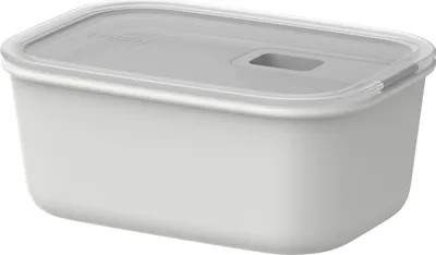 Produktbild von Mepal - Frischhaltdosen EasyClip - Schüssel mit Deckel & Schiebeverschluss - Geeignet für Mikrowelle, Dampfgarer, Kühl- und Gefrierschrank - Luftdicht & auslaufsicher - 700 ml - Nordic white