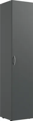 Produktbild von Mehrzweckschrank >MULTIRAUMKONZEP< in Graphit - 30x185x40cm (BxHxT)