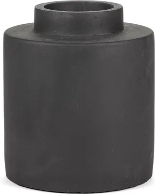 Produktbild von Serax - Vase - keramik - schwarz - D19,5 x H22,5 cm - Öffnung 8,5 cm