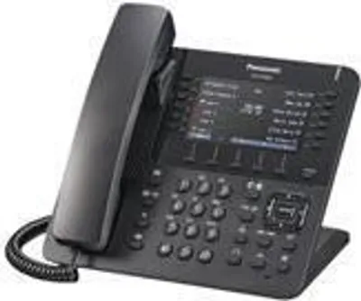 Produktbild von Panasonic KX-DT680 - Digitaltelefon - Schwarz KX-DT680NE-B - Systemtelefon - Switch