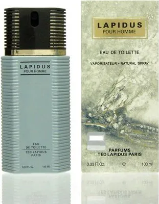 Image de Ted Lapidus - Lapidus pour homme Gris - Eau de Toilette pour homme 100ml