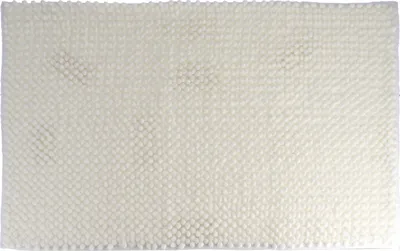 Immagine prodotto di Tappetino da bagno in microfibra, assorbente, bianco, 50 x 80 cm