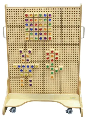 Obrázok produktu pre MASTERKIDZ Drevená samostatne stojaca tabuľa STEM