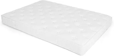 Imagen del producto de Colchón de 90 x 200 cm / 140 x 200 cm, colchón de núcleo de plumas, colchón de muelles ensacados, 20 cm de alto, firmeza H3 (media), espuma viscoelástica ergonómica, se entrega en caja (140 x 200 cm)