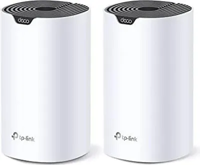 Produktbild von TP-Link DECO S1900(2-PACK), Weiß, Intern, Dual-Band (2,4 GHz/5 GHz), Wi-Fi 5 (802.11ac), 1900 Mbit/s, Wi-Fi 5 (802.11ac), Wi-Fi 4 (802.11n), 802.11g, 802.11b, 802.11a