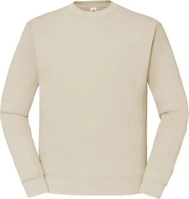 Image de Fruit of the Loom - Sweat-shirt "Classic" pour homme/femme unie à manches montées LT1965 (XL) (Naturel)