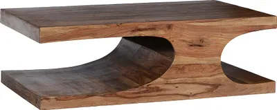 Produktbild von SIT Möbel Couchtisch | mit Ablagen | Akazie-Holz natur | B 118 x T 70 cm H 37 cm | 08183-01 | Serie GOA