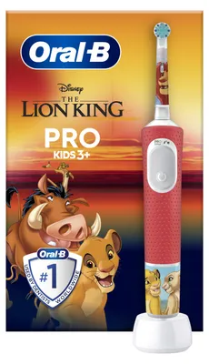Produktbild von Oral-B Kids VITALITYPROLIONK Elektrische Zahnbürste Kind Rotierende-vibrierende Zahnbürste Mehrfarbig
