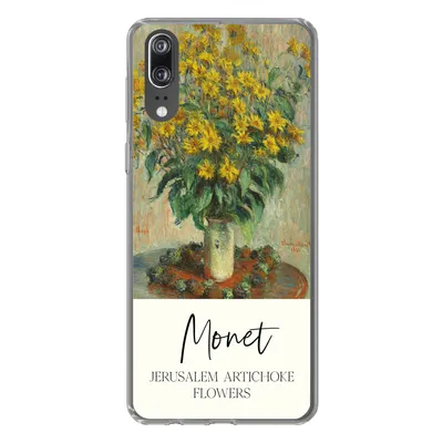 Produktbild von MuchoWow® Handyhülle Schutzhülle Hülle für Huawei P20 Alte Meister - Malerei - Monet Silikon Softcase Handy Hülle - Hardcover
