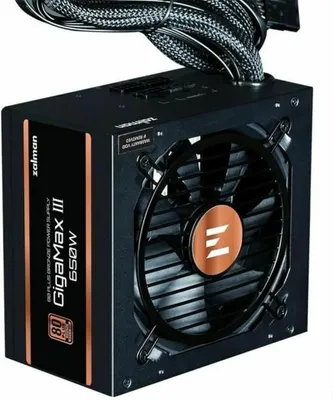 Produktbild von Zalman GigaMax III, 850 W, 200 - 240 V, 50/60 Hz, 7 A, Aktiv, 130 W