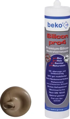 Produktbild von Beko Silicon pro4 Premium 310ml nussbaum 22424
