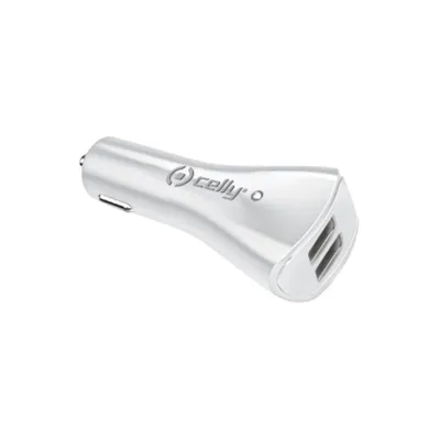 Zdjęcie produktu dla Celly CCUSB22W, Automatyczna, Zapalniczka, 2,1 A, Biały