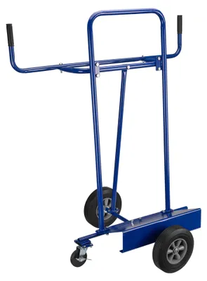Produktbild von Wiltec Plattenkarren bis 300 kg mit 4 Rädern, Plattenwagen zum Transport großflächiger Platten u. v. m.