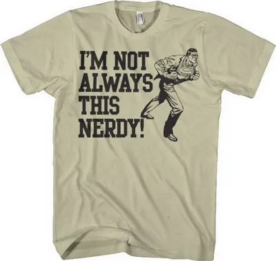 Produktbild von Im Not Always This Nerdy - X-Large - Khaki