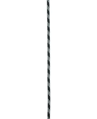 Reepschnur PES Cord 6mm von Edelrid; schwarz mit weißen Streifen; geeignet für Klettern.