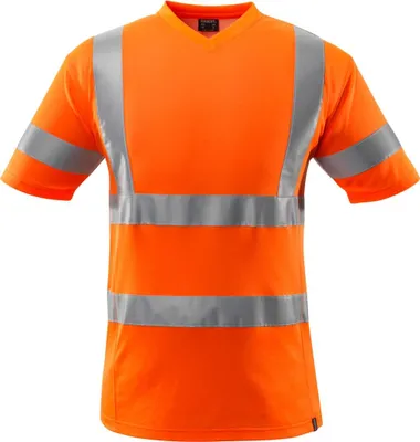 Produktbild von MASCOT 18282-995-14-M, T-Shirt, Uni, Orange, M, 100 cm, Baumwolle, Polyester