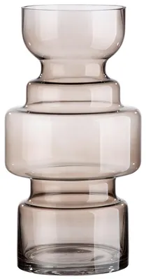 Zdjęcie produktu dla Casablanca Vase, "Chazia", Glas, braun, , L. 16 cm, B. 16 cm, H. 30 cm 44680