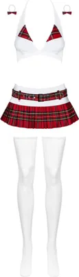 Image de OBSESSIVE Schooly Costume 5 pièces S/M