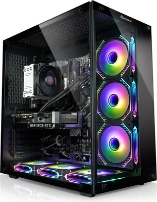 Produktbild von kiebel.de Gaming PC Panorama  AMD Ryzen 5 5500, 16GB DDR4, NVIDIA RTX 3050 8 GB, 1TB SSD, Windows 11, Gaming PC