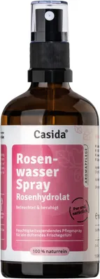 Produktbild von Rosenwasser Spray Rosenhydrolat Bio 100 ml