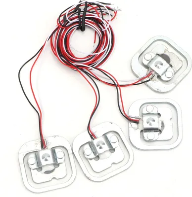 Image de HX711 Module 4 Pcs Personal 50Kg Half bridge Strain Gauge Weighting Sensor Set