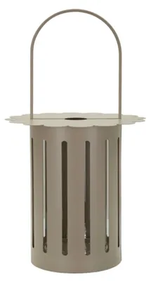 Obrázok produktu pre Lampa Saturn 24 x 43 x 24 cm kov sklo sivá