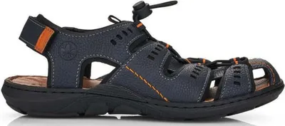 Produktbild von Rieker Herren Klassische Sandalen 22021-14 Farbe: Blau Größe: 41