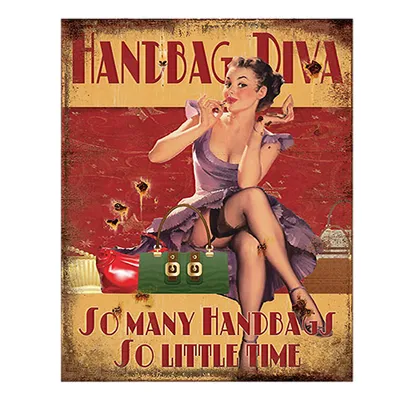 Produktbild von Clayre & Eef Textschild 20x25 cm Rot Eisen