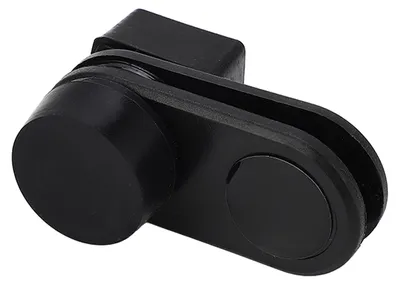 Image de Porte-craie de billard pratique, support magnétique pour queues de billard destiné aux salles, bars et halls, noir