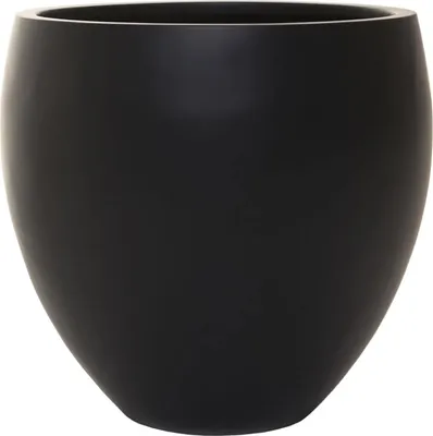 Immagine prodotto di Vaso da fiori PLUTO in fibra di vetro, antracite, 44x40 cm