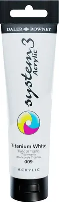 Immagine prodotto di Daler Rowney System3 Vernice Acrilica Bianco Titanio 150 ml 1 pz