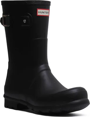 Produktbild von Hunter Men's Original Short Wellington Boots Black Größe 40-41