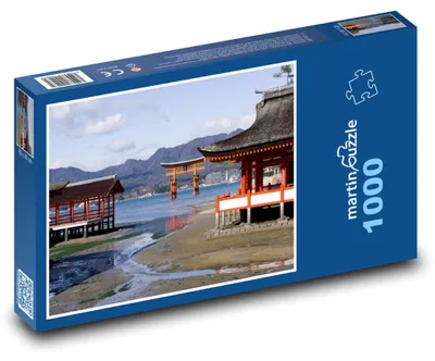 Obrázek produktu pro Puzzle 1000 Japonsko - svatyně a chrám - martinpuzzle