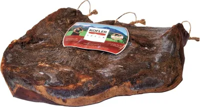 Zdjęcie produktu dla Boczek dojrzewający przez 6 miesięcy, kawałek 1/1, ok. 4,5 kg – Kofler Delikatessen