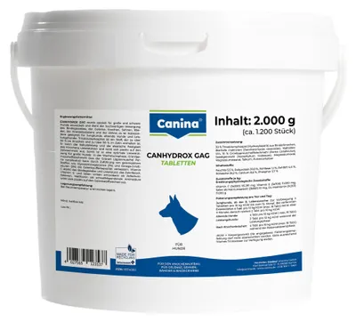 Immagine prodotto di Canina Canhydrox GAG 1200 Tabletten 2000g