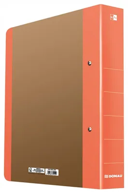 Produktbild von Donau Ringordner A4 50mm Orange 2 Ringe