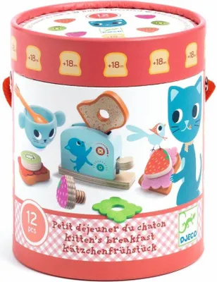 Obrázok produktu pre Djeco raňajková súprava pre mačky
