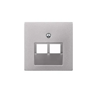 Image de Merten plaque centrale alu 298060