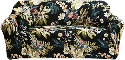 Produktbild von 1-Stück Elastischer Sofabezug 3 Sitzer Sofa überzug Couch Cover Stretch Sofahusse Sofa Überwürfe Elastisch Couchbezug Schonbezug Couch Hussen
