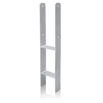 Produktbild von Jiubiaz 1x H-Anker Pfostenträger Gartenspielgeräte-Zubehör 600MM verzinkt feuerverz Feuerverzinkt Pfostenanker