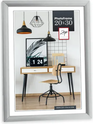 Produktbild von ZEP Fotorahmen KL18 Silber 50x50 cm